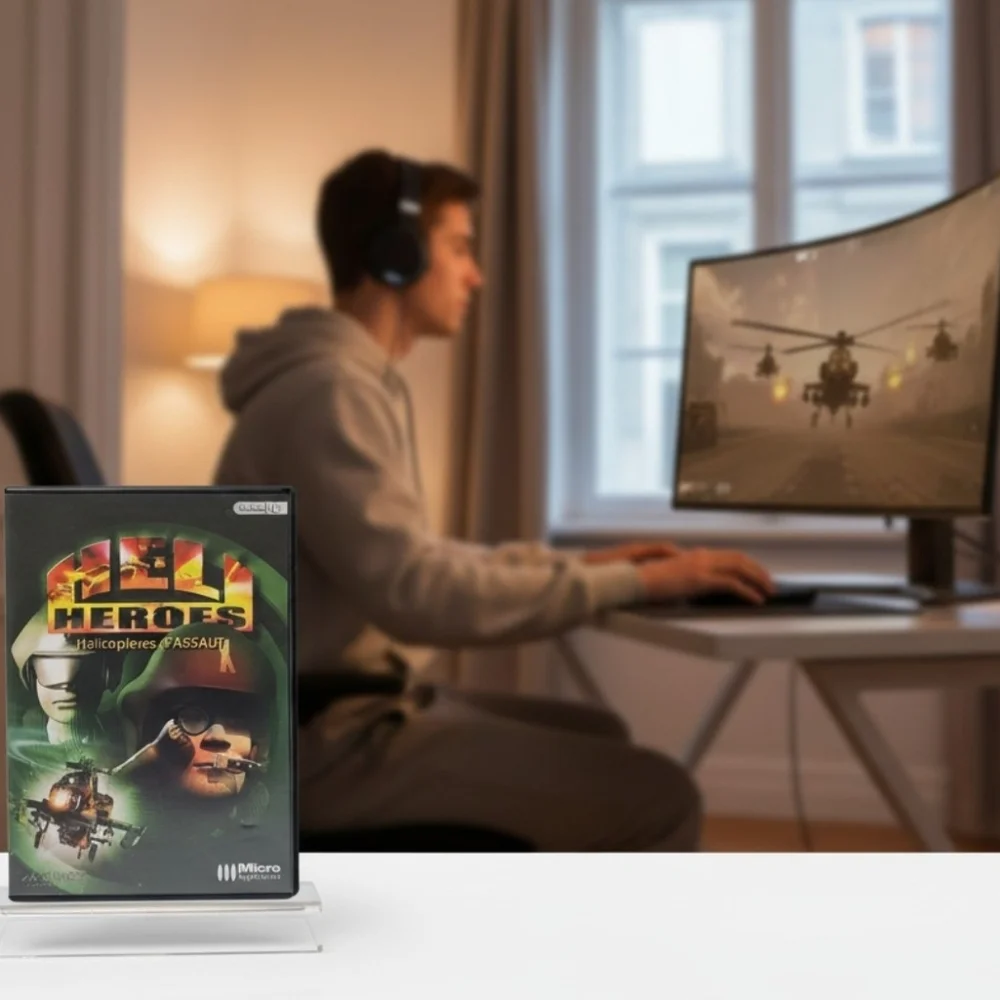 2002 Heli Heroes PC CD-ROM Arcade Style 